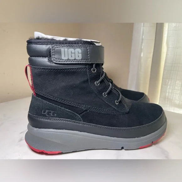 🖤 NIB UGG Arren Weather Unisex Youth size 5 Rainboots Waterproof - Picture 3 of 13